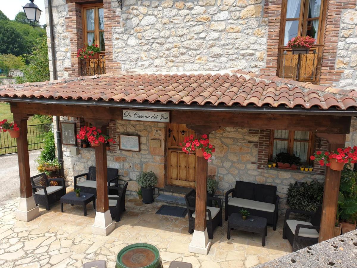 Gasthaus La Casona Del Jou Ortiguero Exterior foto